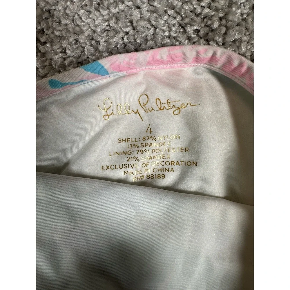 Girls Swim Lot 5pc Lilly Pulitzer Cat & Jack Rashguards Size 4/5 ‎ Please Read
